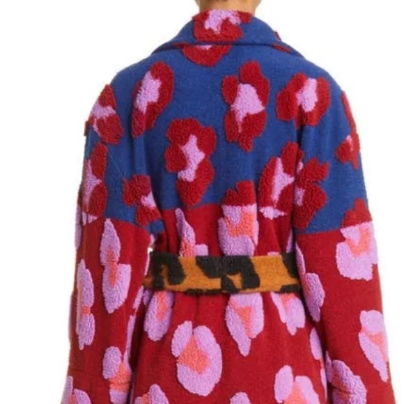 Farm Rio Mixed Leopard 🐆 Coat - NWT - L - Picture 3 of 15